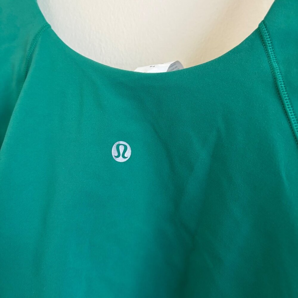 Lululemon Athletic Align Nulu Tank Top Cascade Green NWT Women’s Size 14 - Picture 5 of 8